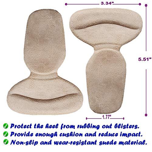 POTIPO High Heel Pads | Gel Metatarsal pads for women Ball of Foot Cushions, Heel Grips, Gel Metatarsal Pads, High Heel Gel Inserts | All Day Pain Relief and Comfort One Size Fits Shoe Inserts (8 Pieces)