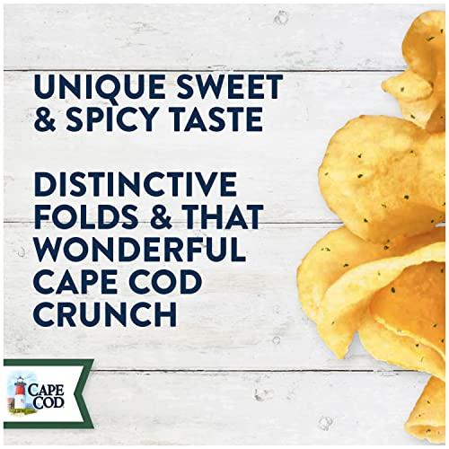 Cape Cod Cape Cod Potato Chips, Sweet and Spicy Jalapeno Kettle Chips, 2 Oz (Pack of 6)
