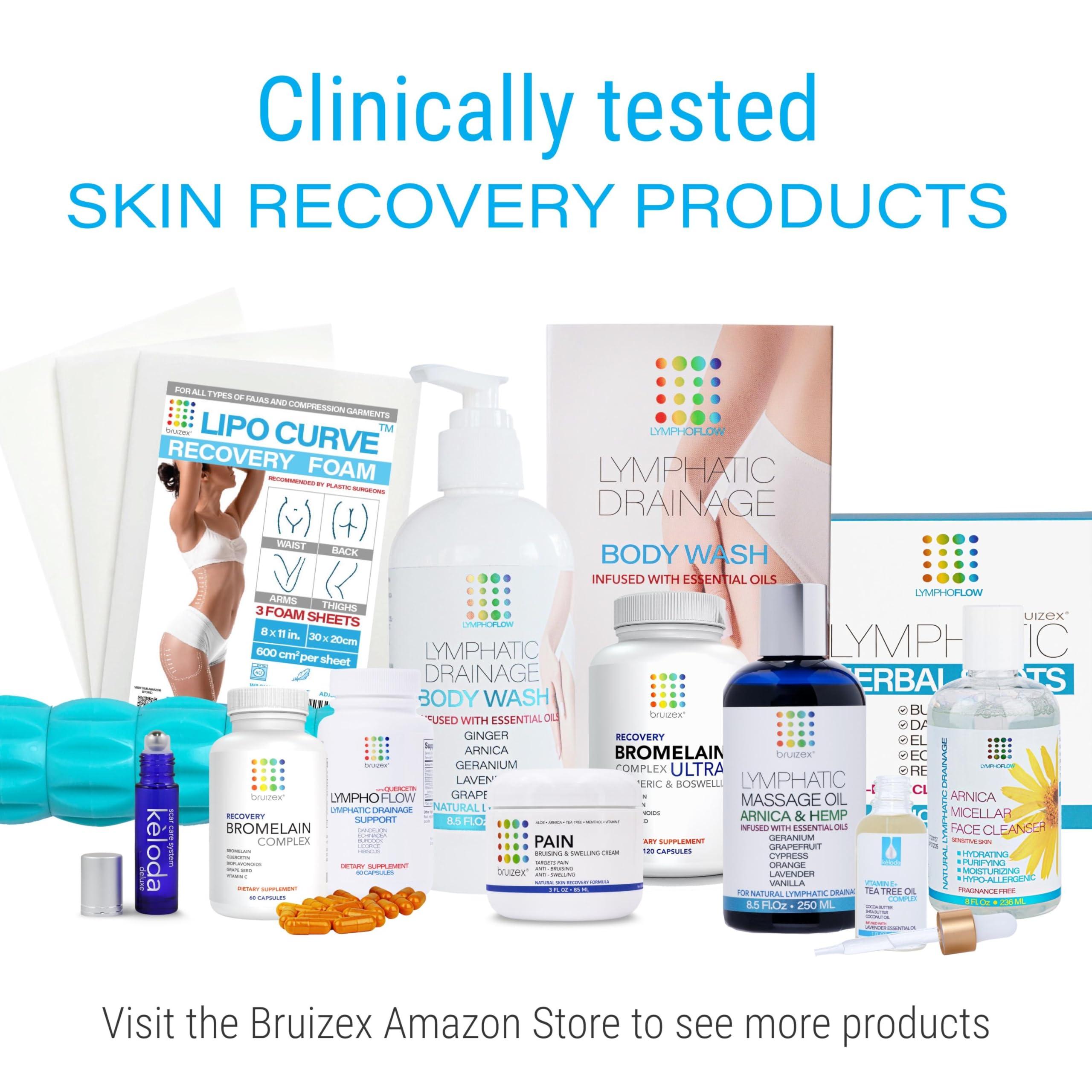 Bruizex BRUIZEX Ultra Bromelain and Quercetin Bruising Relief Supplement, 120 Capsules | Bruised Skin, Trauma Recovery and Swelling Surgery Supplements | Contains Bromelain, Quercetin, Turmeric and Boswellia