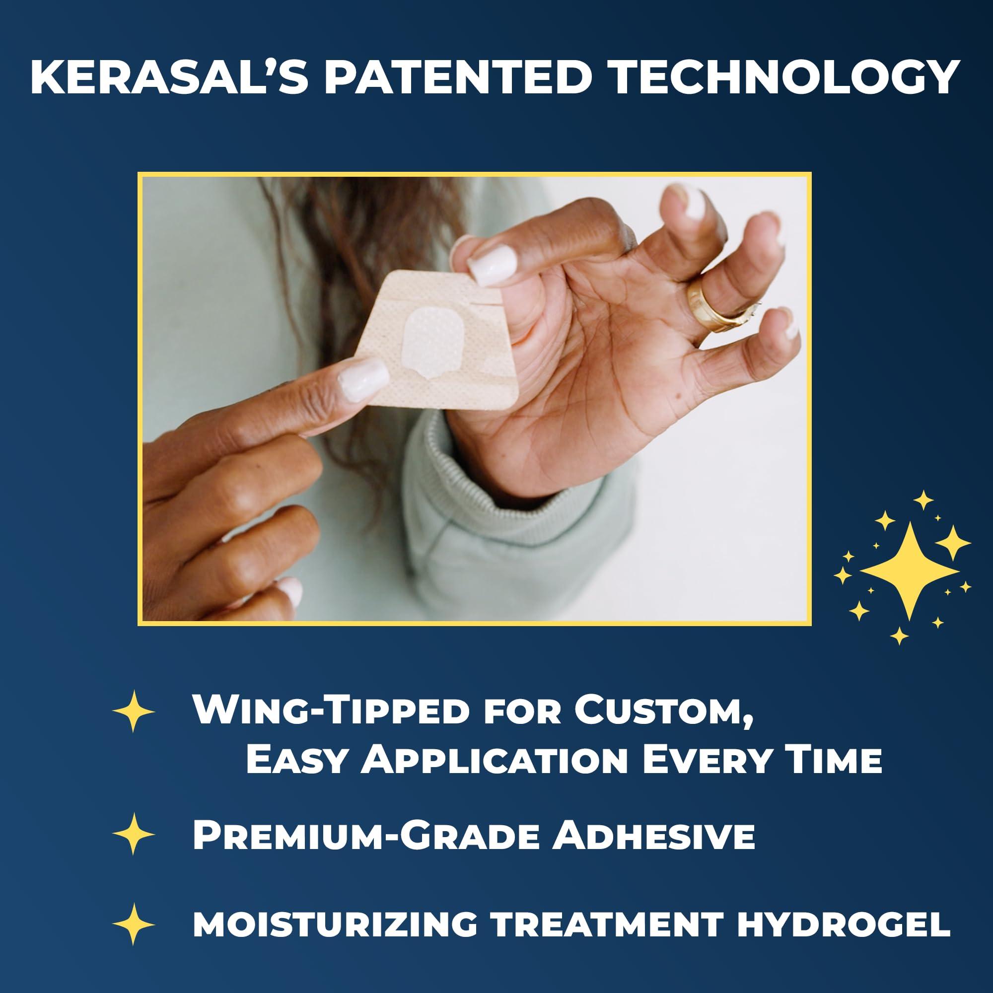 Kerasal Kerasal Nighttime Renewal Fungal Nail Patches - 14 Patch 3 Pack - Overnight Nail Repair for Nail Fungus Damage, 8-Hour Nail Treatment Restores Healthy Appearance