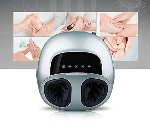 SMSOM SMSOM Shiatsu Foot Massager, Electric Foot Massage Machine, Rolling and Pressure Massage, Foot Massager with Heat for Deep Kneading Therapy, Suitable for Home or Office Use (Color : Blue)