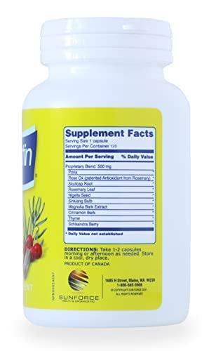 RespirActin Deep Lung Cleanse 120 Veggie Caps - Herbal Respiratory Supplements for Clearer Breathing | Respiratory System Support