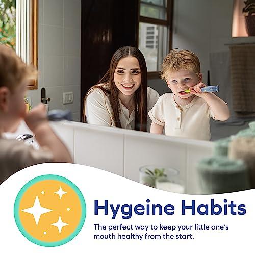 Dr. Talbot\'s Dr. Talbot\'s Toddler Training Toothbrush and Natural Kids Toothpaste with Citroganix - 1.6 oz - Fluoride-Free Toothpaste and Toddler Toothbrush - 6+ Months - Dinosaur