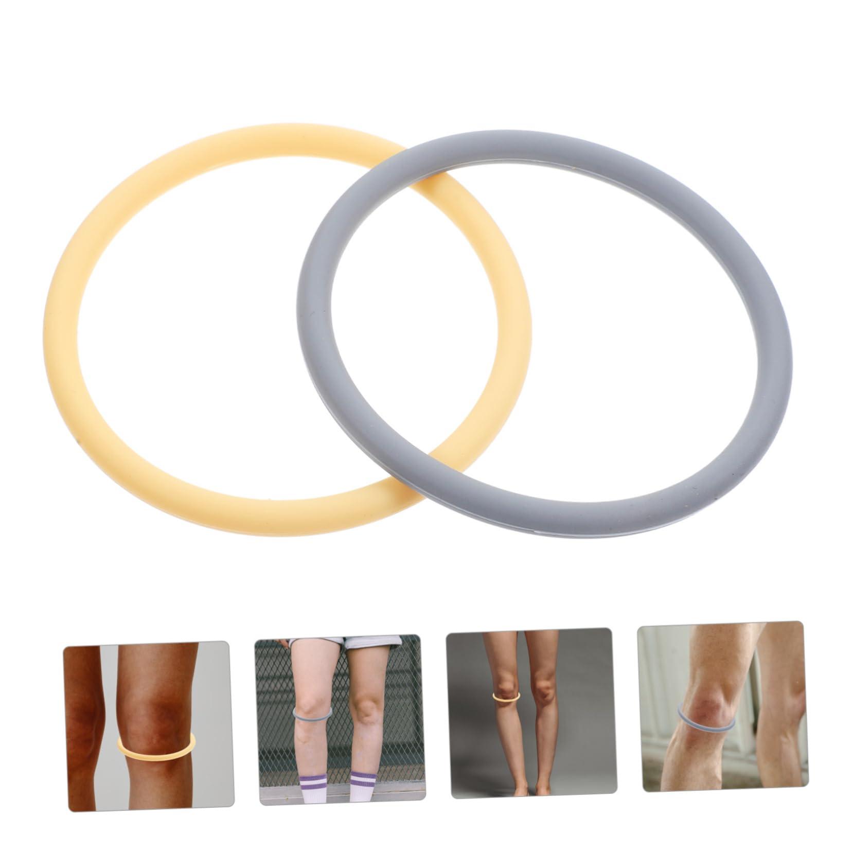 PLAFOPE PLAFOPE 10 Pcs Knee Brace Silicone Knee Band Runners Knee Support Patellar Tendon Straps