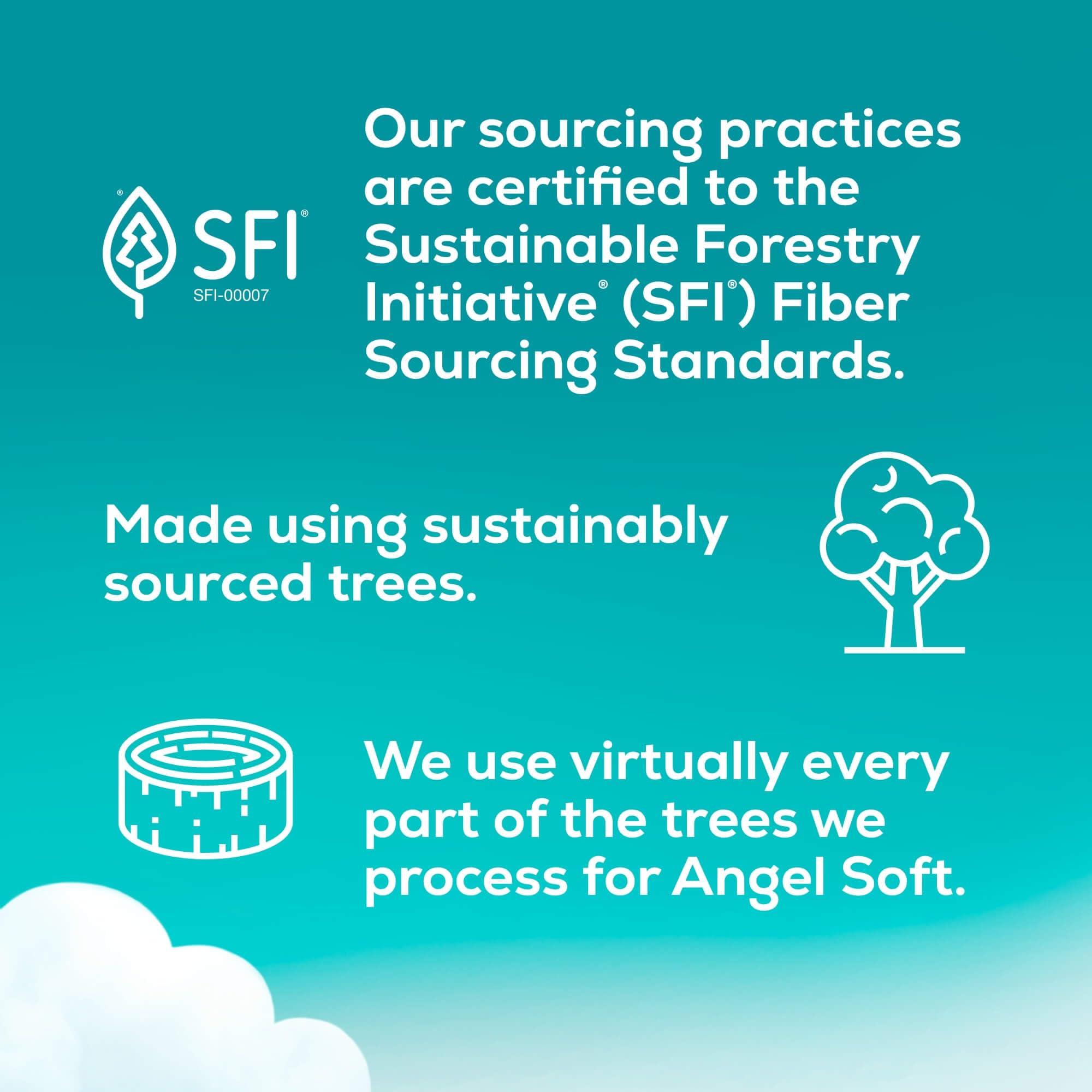 Angel Soft Angel Soft Toilet Paper with Fresh Lavender Scented Tube, 8 Mega Rolls = 32 Regular Rolls, Soft and Strong Toilet Tissue