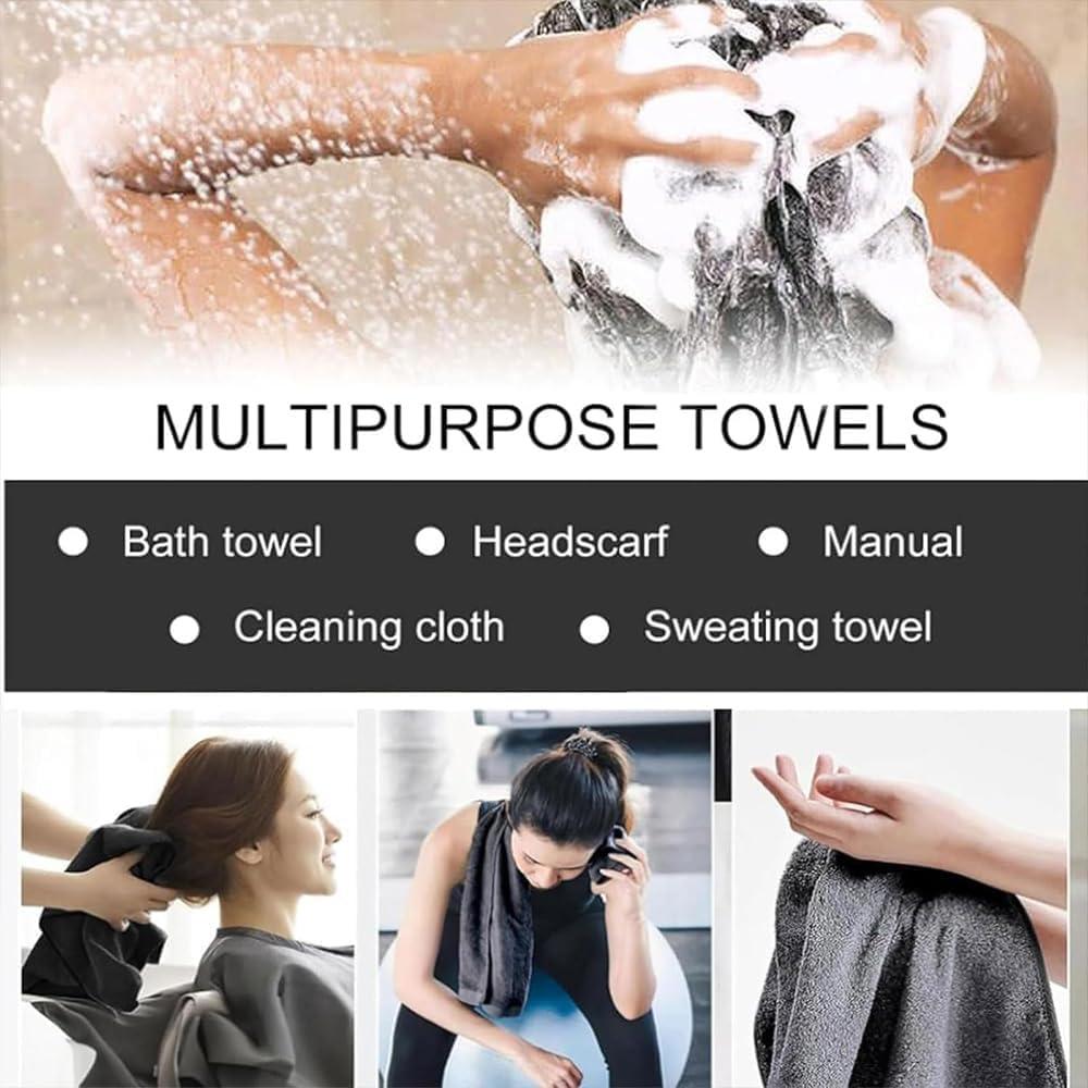 iscentan Magicwipe XXL Bathroom Drying Cloth 40x60cm,Magicwipe Bathroom Drying Cloth,shiny wipes Shower cleaning cloths,Streak free microfiber magic cleaning wipes,Thickened magic cleaning cloth (1PCS,90X160)