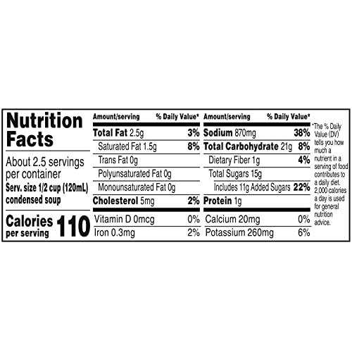 Campbell\'s Campbell\'s Condensed Tomato Bisque, 10.75 Ounce Can (Pack of 4)