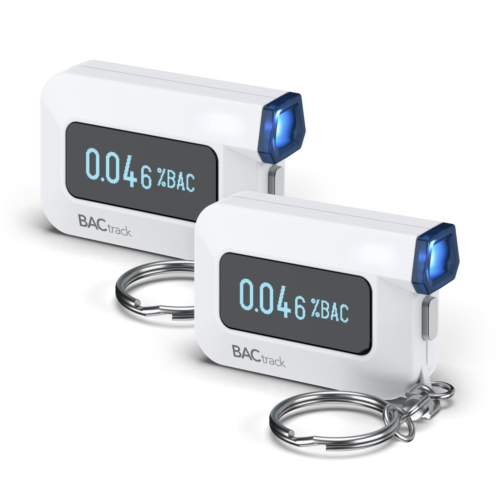 BACtrack BACtrack C6 Keychain Breathalyzer (2 Pack) | Professional-Grade Accuracy | Optional Smartphone Connectivity | Compatible w/Apple iPhone & Android Devices | Apple HealthKit Integration