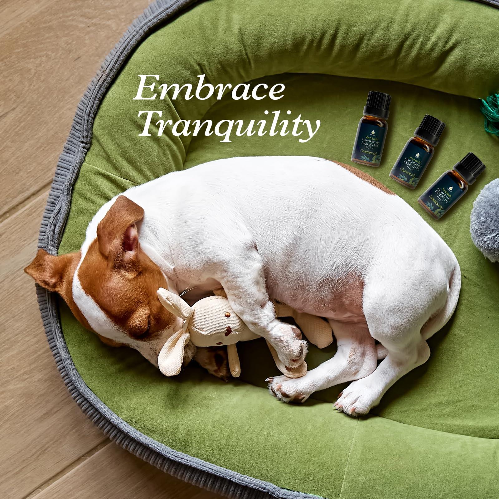 Pursonic PURSONIC Pet Friendly Aromatherapy Essential Oils Collection, 6-Count - Safe for Dogs and Cats, Natural Relaxation and Stress Relief