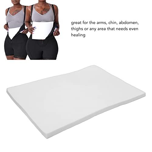 YUYTE Lipo Foam Pads for Post Surgery Ab Board After Liposuction Surgery Flattening Tummy Tuck Abdominal Compression Garments Lipo Foam Sheets 11\"x 7.9\" x 0.4\"