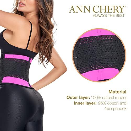 Ann Chery Ann Chery Corset Waist Trainer for Women - Colombian Waist Cincher - Latex Body Shaper Short Torso Fuchsia