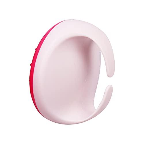 LEYILE Anti Cellulite Massage Tool ,Body Massager Brush,Body Scrubber Shower Brush, Handheld Slimming Relaxing Massager Scrap Massager ,Exfoliating Cleaning Brush, Body Skin Massage Tool (Pink)