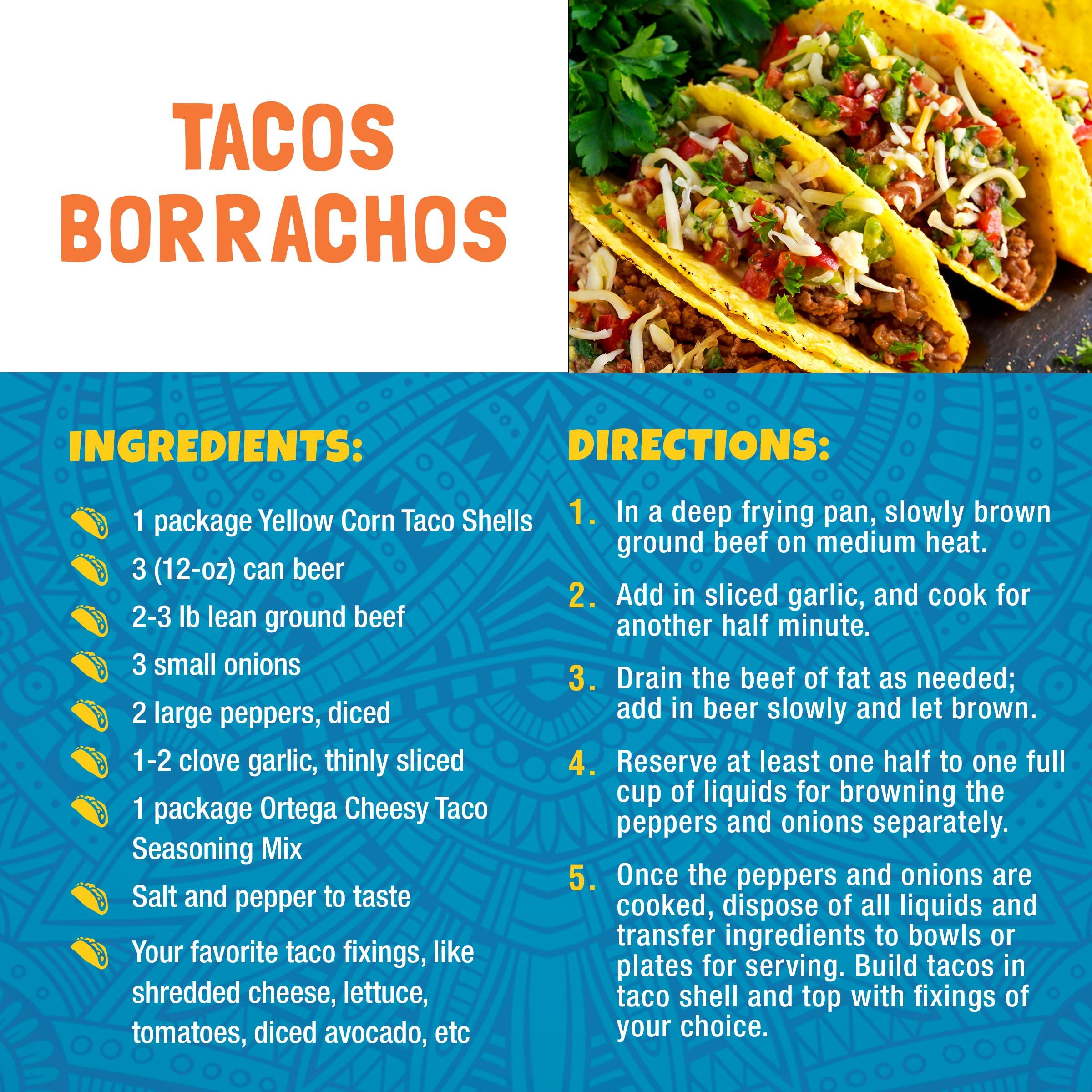 Ortega Ortega Taco Shells, Yellow Corn, 18 Count