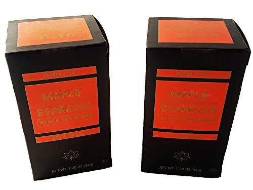 TJ's Trader Joes Maple Espresso Black Tea - 2-Pack (40 bags)