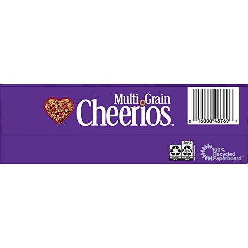 Cheerios Multi Grain Cheerios Heart Healthy Cereal, 12 OZ Large Size Cereal Box