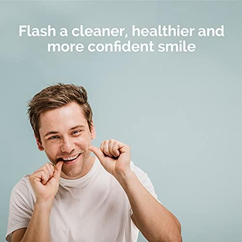 Proxysoft Dental Floss for Braces with Threader and Thick Proxy Brush for Daily Care of Periodontal Disease and Gum Health - Orthodontic Flossers for Braces and Teeth, Periodontal Floss by ProxySoft, Pack of 6