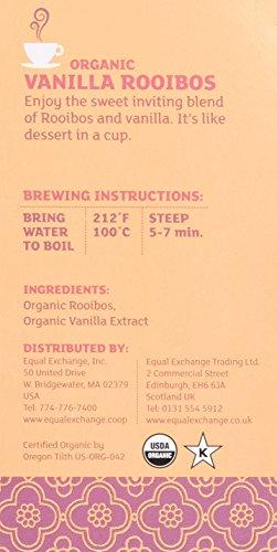 Equal Exchange Equal Exchange Organic Vanilla Rooibos Tea, 20-Count