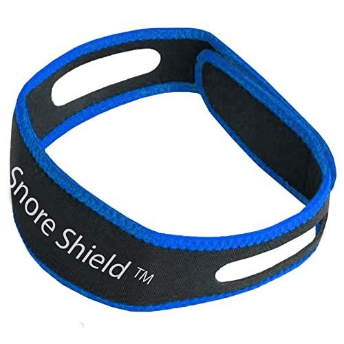 SnoreShield(TM) SnoreShield Anti Snore Chin Strap - The #1 Ranked Snoring Sleep Solution - Natural And Comfortable Instant Snore Stopper - Easy To Use And Adjustable
