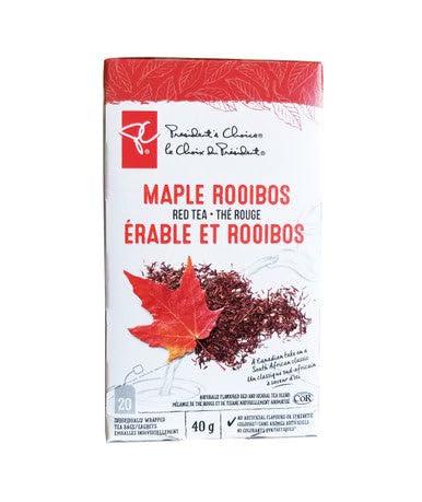 Loblaw's President's Choice Maple Rooibos Red Tea 20ct, 40g/1.4 oz., Box {Imported from Canada}
