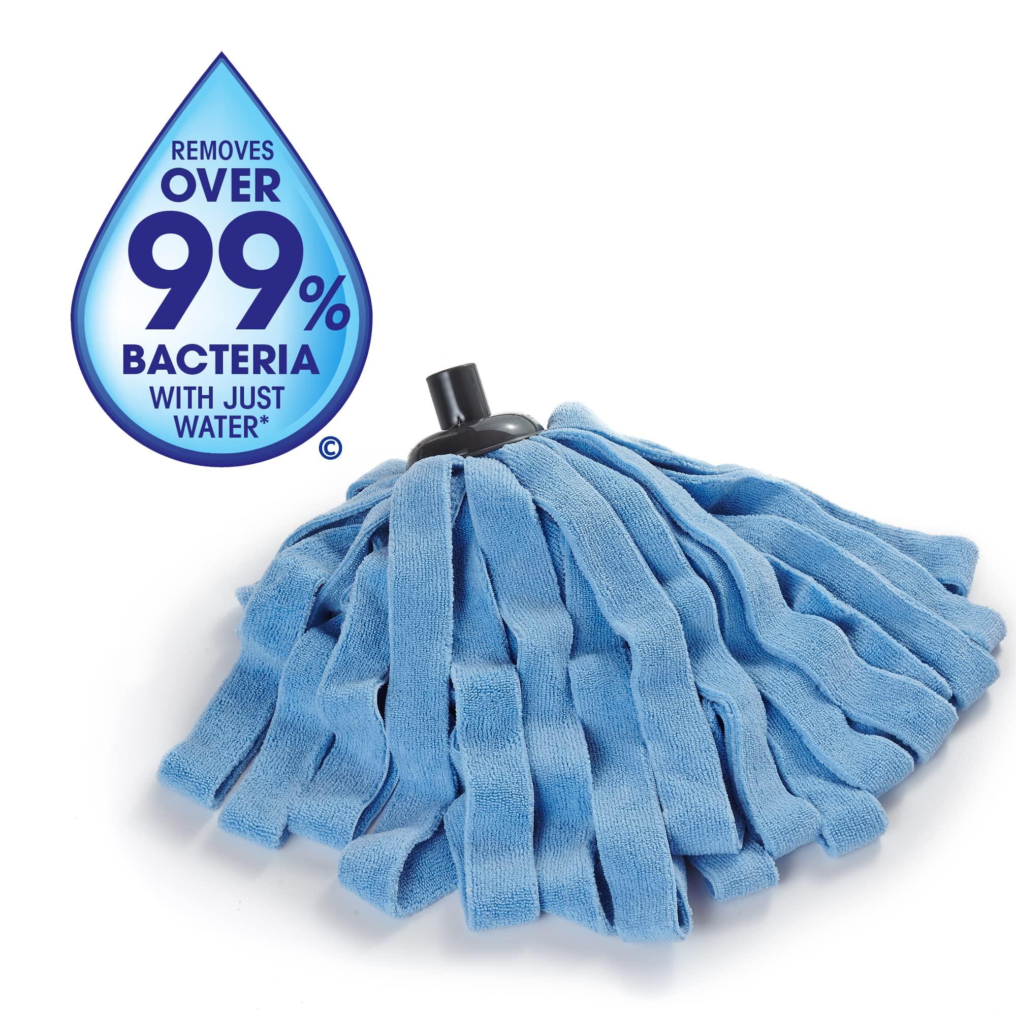 O-Cedar O-Cedar Microfiber Cloth Mop & QuickWring Bucket with Extra Refill, 2 Piece Set