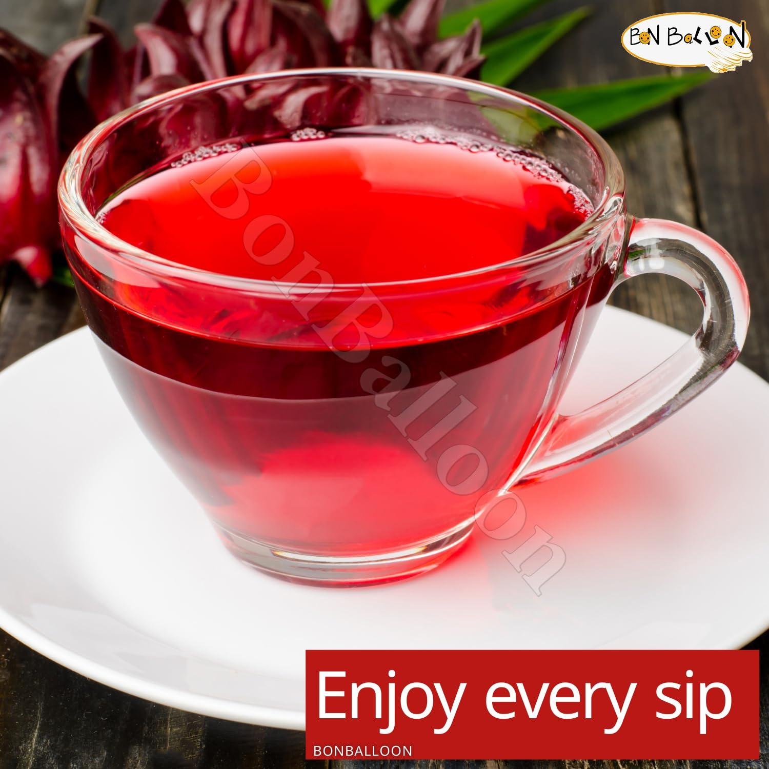 Egyptian Royal Natural Hibiscus Flower Tea Bags Pure Natural Dried Roselle Egyptian Herbal Caffeine Free Egypt Aswani Aswan Chai Hybiscus Hibscus Tea\'s Hibiscous Halal Kosher (20 Bags)