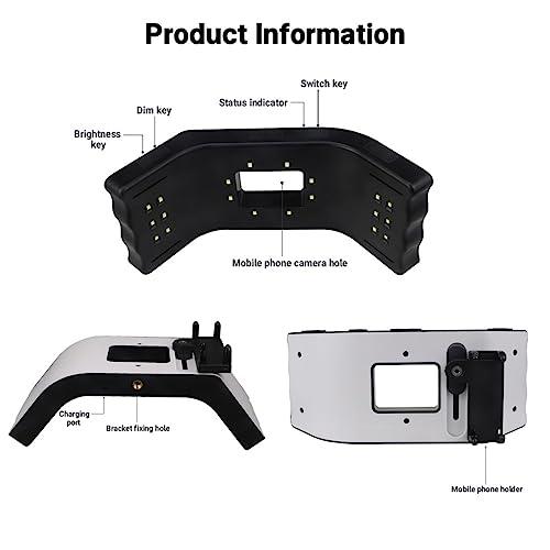 Ririfs Dental Photography Oral Filling Lamp for Dentistry Orthodontic Treatment Colorimetric Photo