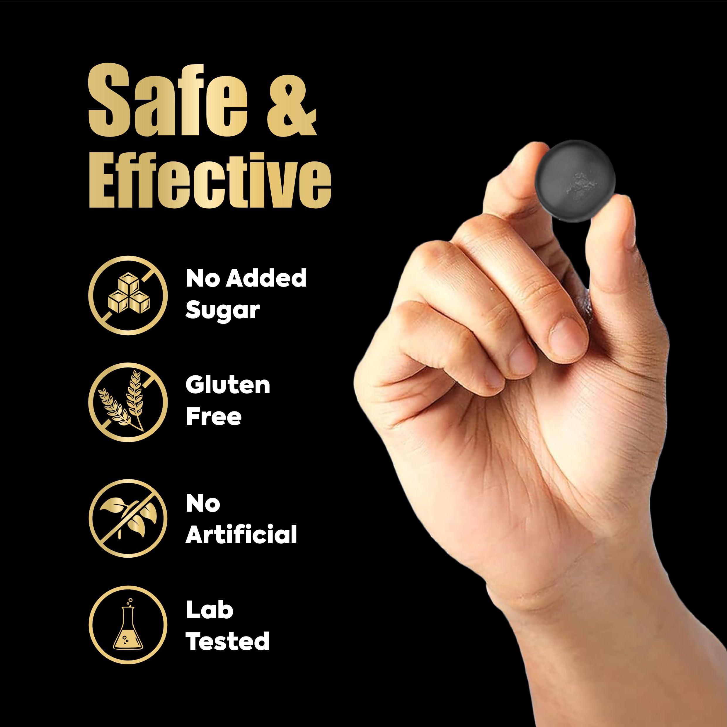 MOKSHKAYA MOKSHKAYA Pure Himalayan Shilajit Gold Gummies I Lab Tested I No Added Sugar I Ashwagandha, Gokshura| Fulvic Acid & 85+ Trace Minerals I for Men, Women I 100% Natural I Tamarind Flavour I 60 Gummy