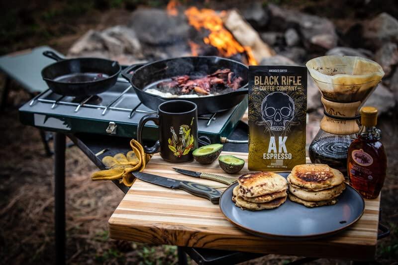 Black Rifle Coffee Company Black Rifle Coffee Company, AK-47 Espresso,100% Arabica Coffee,Colombian Supremo Roasted Dark, Whole Bean 12 oz Bag