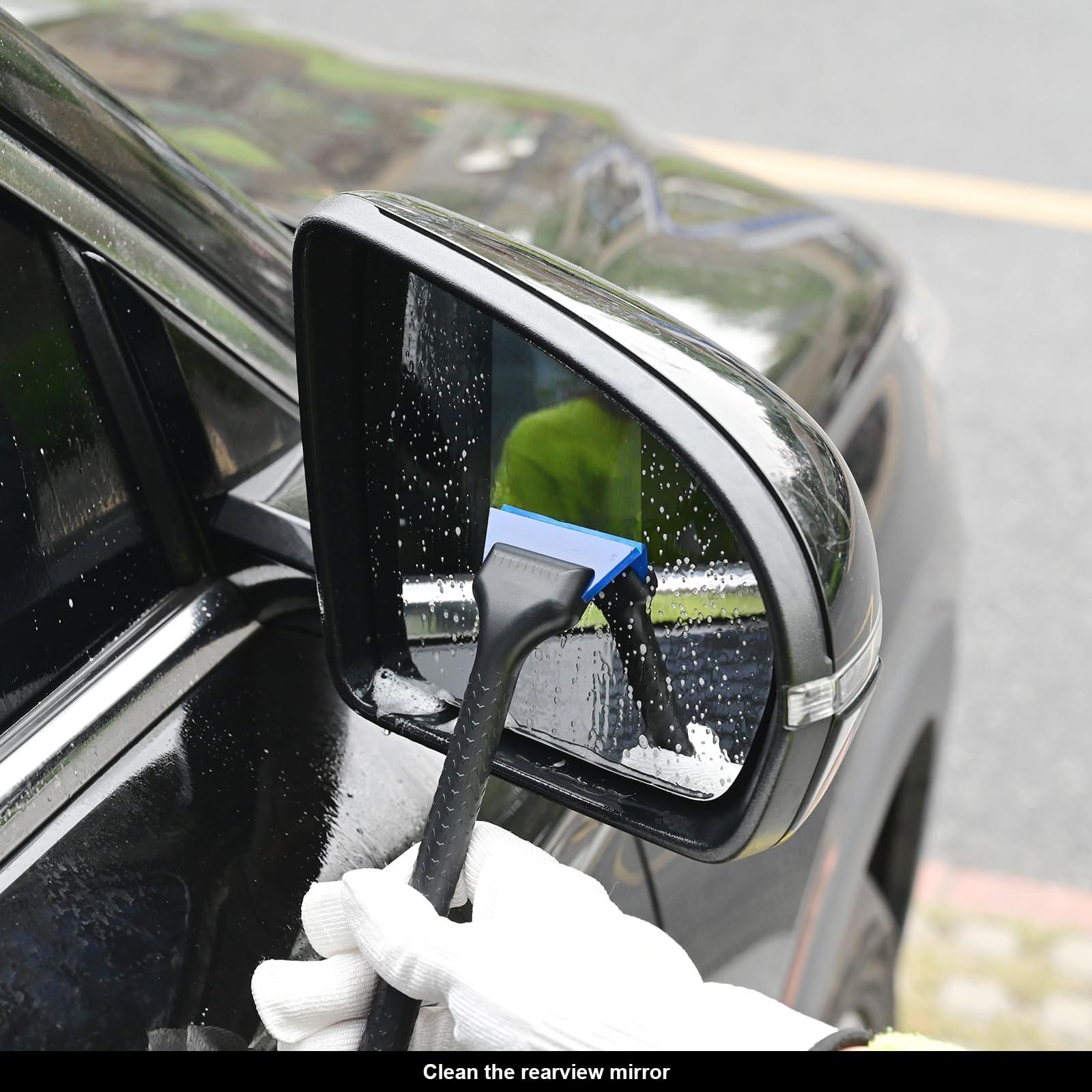 EHDIS EHDIS Small Squeegee 5 inch Rubber Window Tint Squeegee Window Tint Tools Mini Quarter Window Squeegee Kit