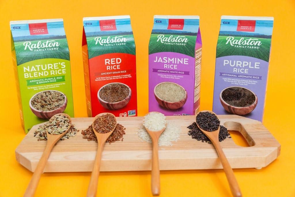 Ralston Family Farms Ralston Family Farms Traditional Brown Rice, 24 oz Carton: 6 Pack, American Grown, Non-GMO, Naturally Gluten Free