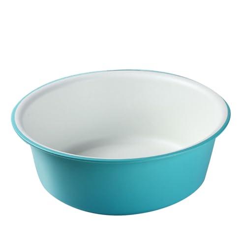 ZIZEV Plastic Wash Basin, Wash Basin Anti Deformation Thickened for Washing Clothes (33.5x11.5cm)