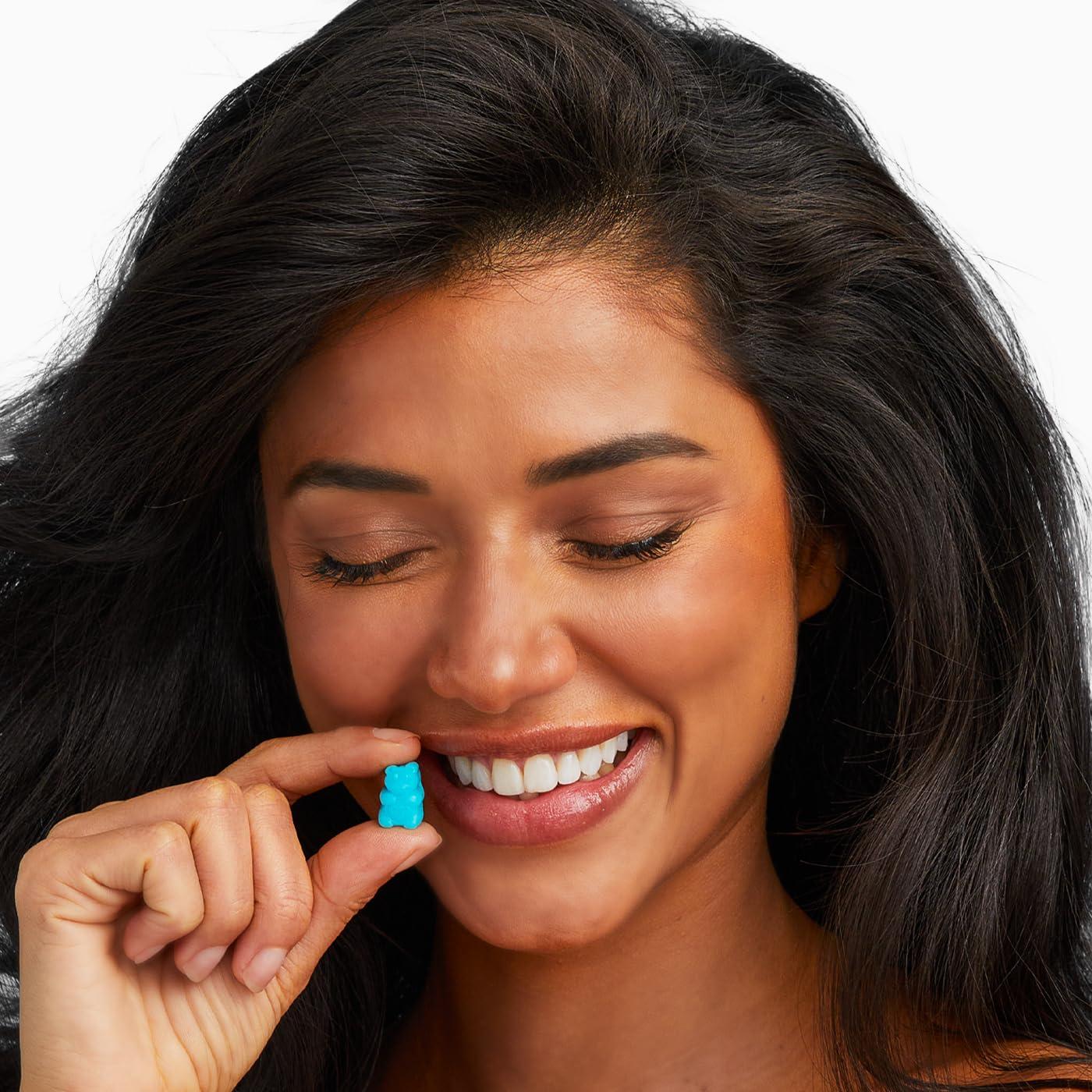 SugarBearHair Sugarbear Hair Vitamin Gummy 2 Month Supply Extra Strength Biotin 6000mcg, Growth for Men & Women, Vegan Vitamin B12, MSM, Inositol, Omega 3, Elderberry, Certified Kosher, Halal, Cruelty-Free