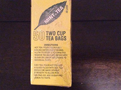 The Boston Tea Company The Boston Tea Company Mint-In-Tea, 50 Tea Bags (Pack of 12)