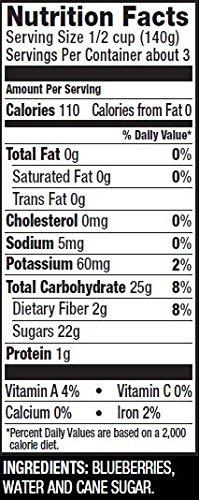 Oregon Oregon Fruit Blueberries in Light Syrup, 15 Ounce (Pack of 8)