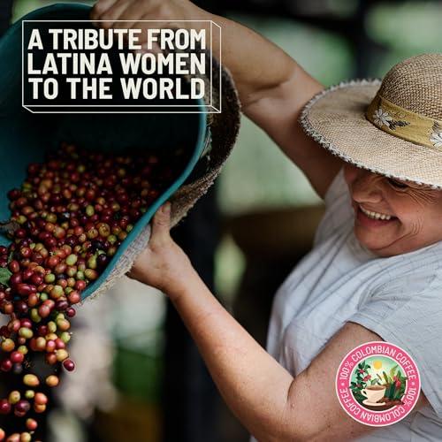 Dios Mio Dios Mio Coffee by Sofia Vergara | 100% Colombian Premium Ground Coffee | Strength, Dark Roast/Bags | Rich, Smooth Flavor | Fair Trade Coffee Beans | Empower Women Coffee Growers