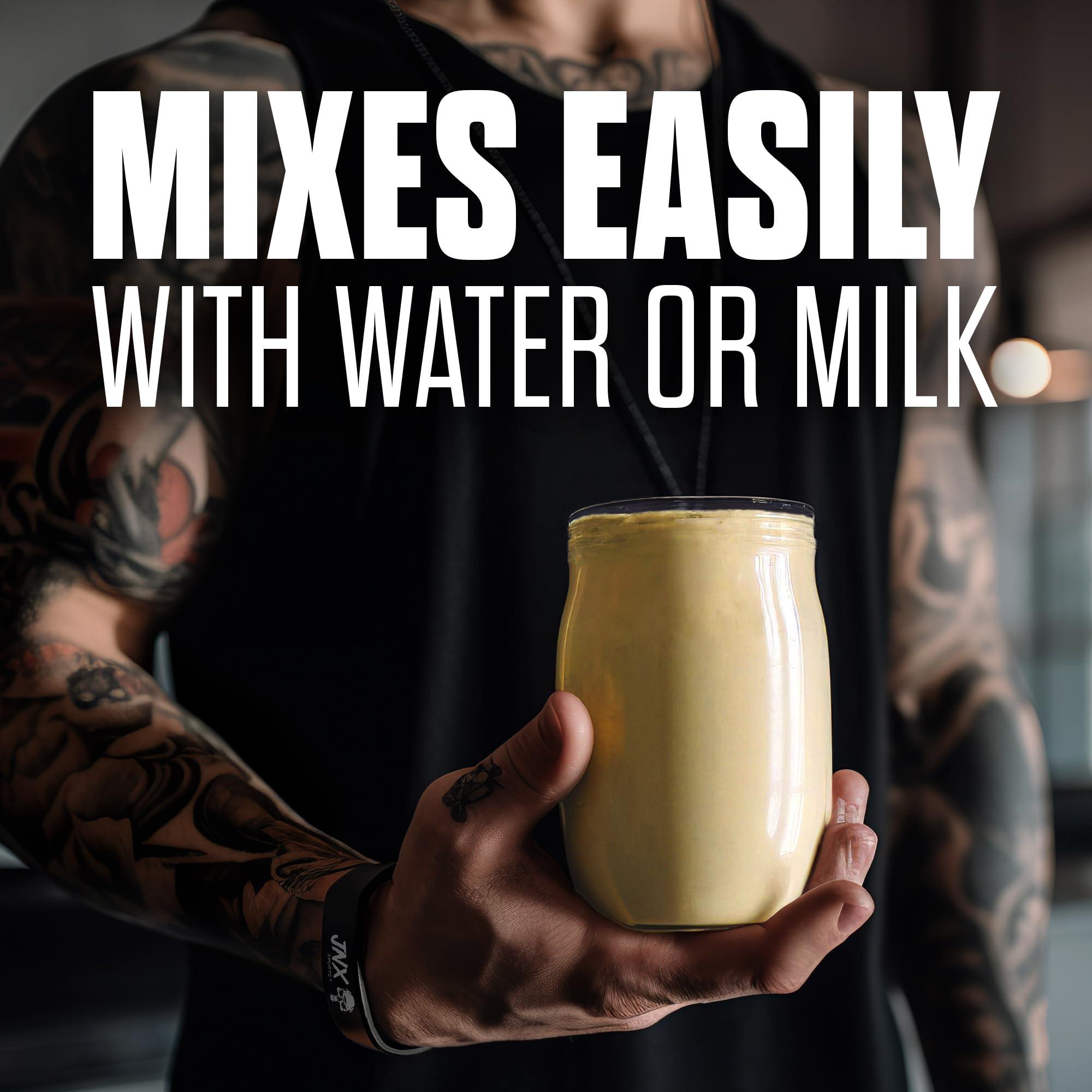 JNX SPORTS JNX SPORTS The Curse! Ultra Premium Whey Protein Powder Vanilla Bean 2lb | 25g Protein Per Serve, Primary Source Whey Isolate