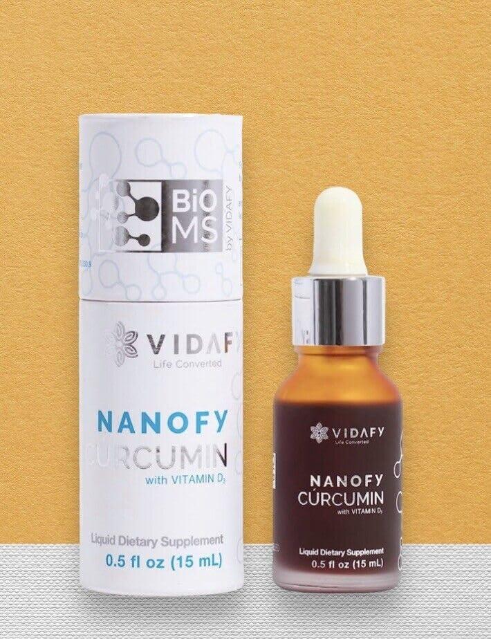 VidaFy Curcumin NANOFY with BioMS and D3