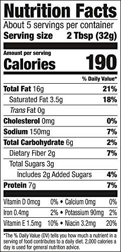 SKIPPY SKIPPY Squeeze Natural Creamy Peanut Butter, 6 Ounce (Pack of 6)