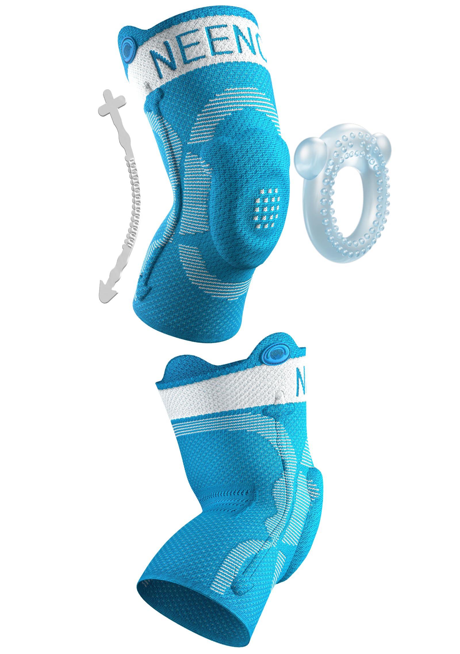 NEENCA NEENCA Kids Knee Brace Sleeve, Youth Knee Compression Sleeve for Children - Boys & Girls. Child Knee Support with Patella Gel Pad & Side Stabilizers for Knee Pain, Sports, Outdoor - FSA/HSA Approved