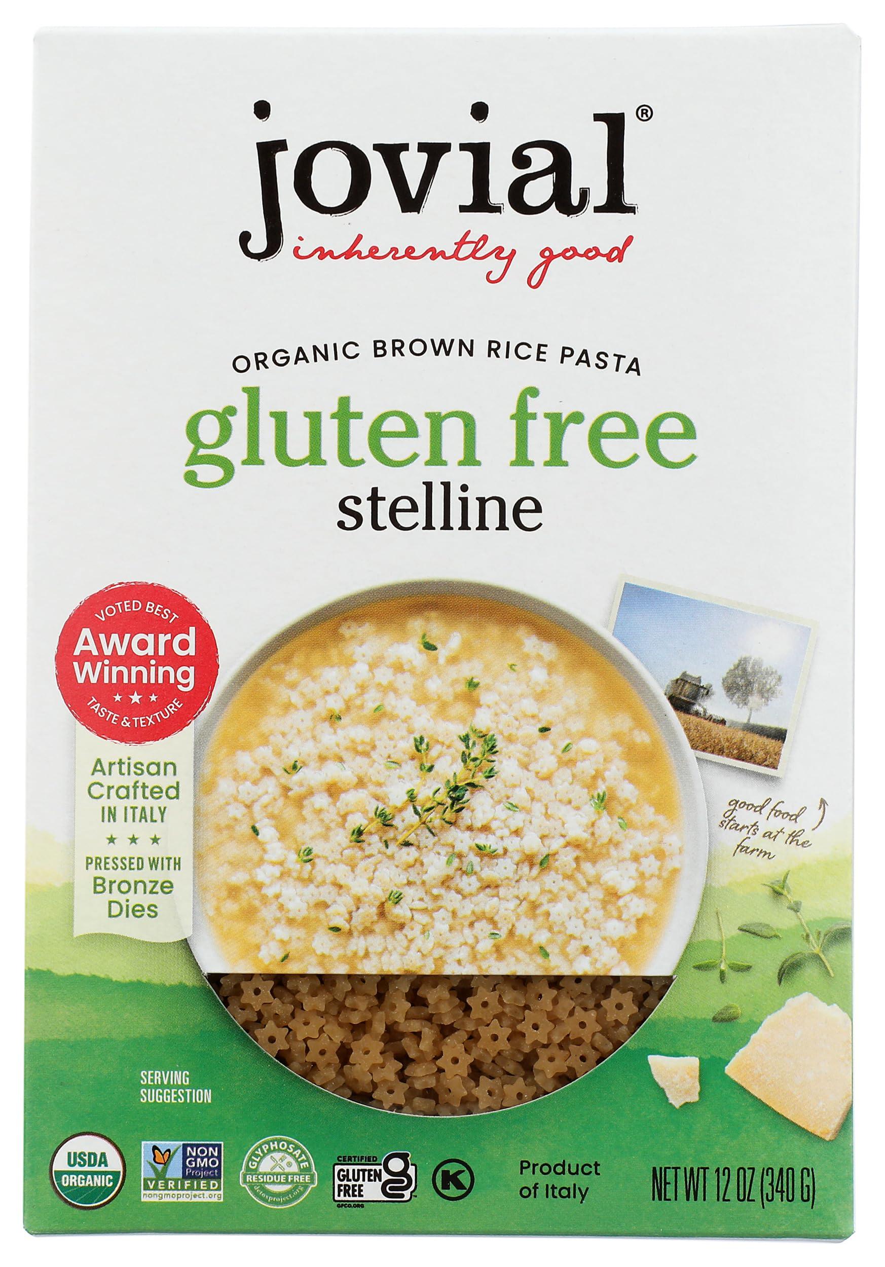 Jovial JOVIAL Organic Brown Rice Stelline Pasta, 12 OZ