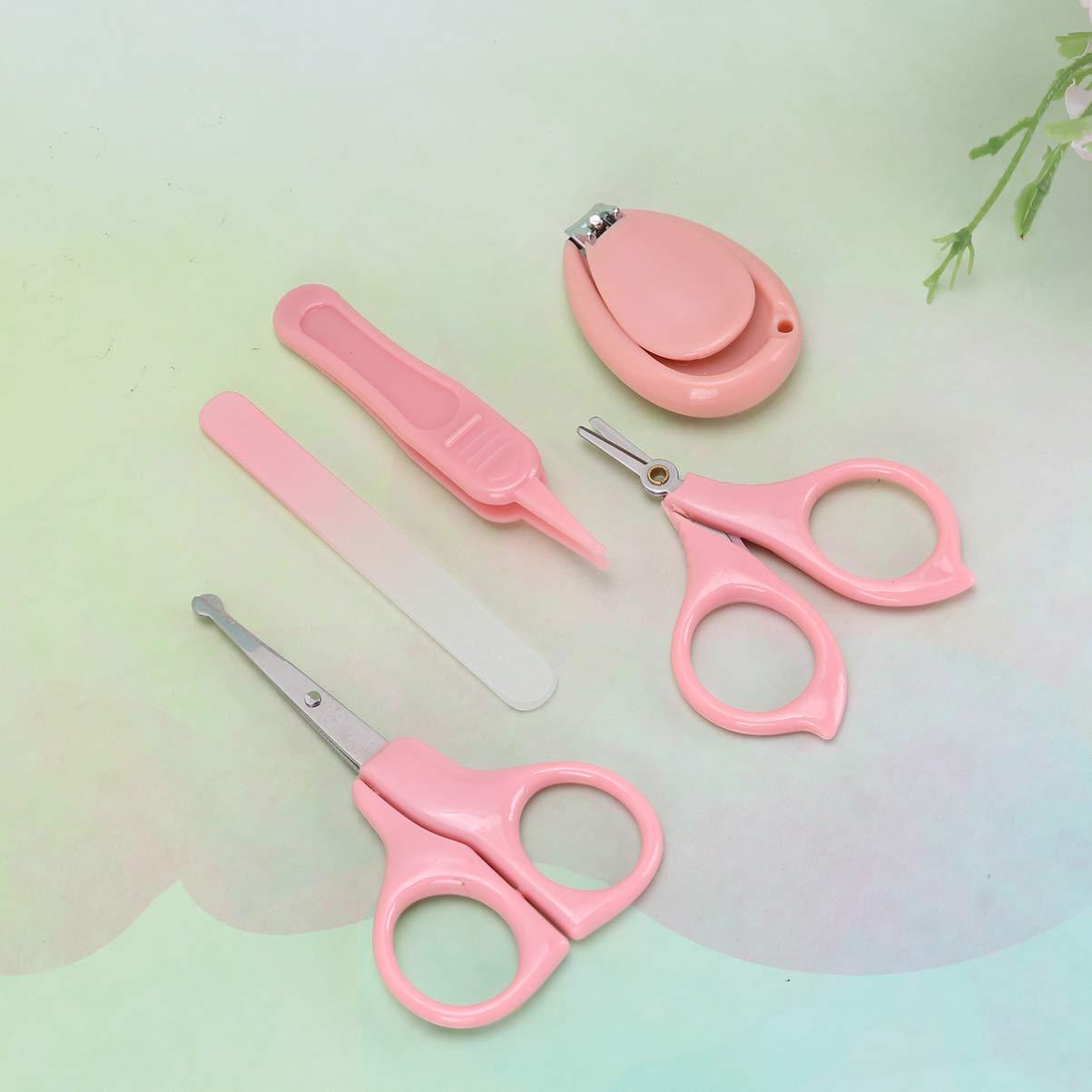 Healifty Set infant nail file nail clippers for newborn babies nail care kit kids kits infant nail clippers Newborn Grooming Kit kit nail Anti-jamming child pedicure