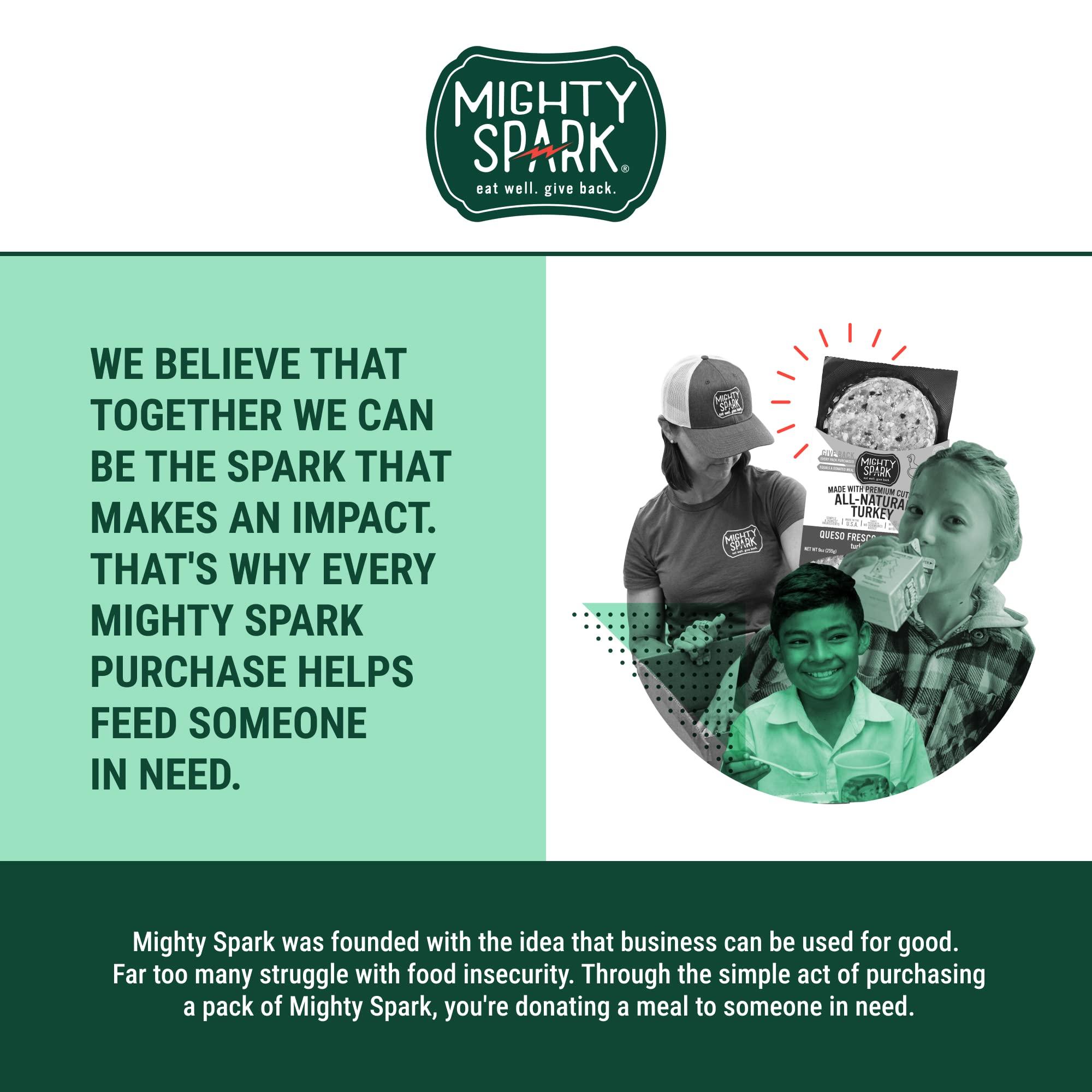 Mighty Spark Mighty Spark Chicken Snack Sticks Variety Pack - Original + Teriyaki - 6g of Protein, Gluten Free, Soy Free Jerky Sticks - High Protein Keto Snacks, Weight Watchers Approved Snacks - 24 ct