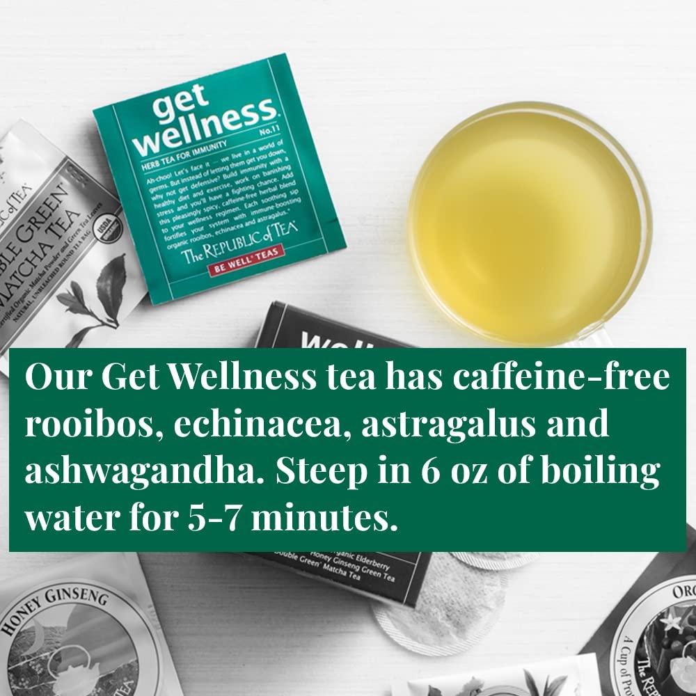 The Republic of Tea The Republic of Tea – Wellness Teas Assortment Gift (24 Individually Wrapped Tea Bags)
