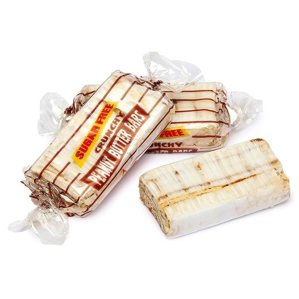 SweetGlob SweetGlob Individually Wrapped Original Crunchy Peanut Butter Candy (Sugar Free Peanut Butter Bar, 2 Pound)