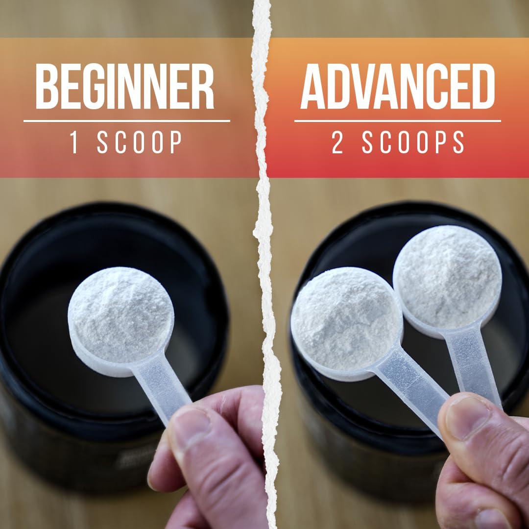 ALPHA LION ALPHA LION Core Pre Workout Powder with Creatine for Performance, Beta Alanine for Muscle, L-Citrulline for Pump & Tri-Source Caffeine for Sustained Energy (60 Servings, Apple Punch Flavor)