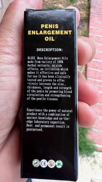 SUPASIZE Supasize Massage Oil for Men, Male Enlarger Oil, Growth Oil Fast Biger Thicker Long by Blsex for Men Increase Oil 10ML