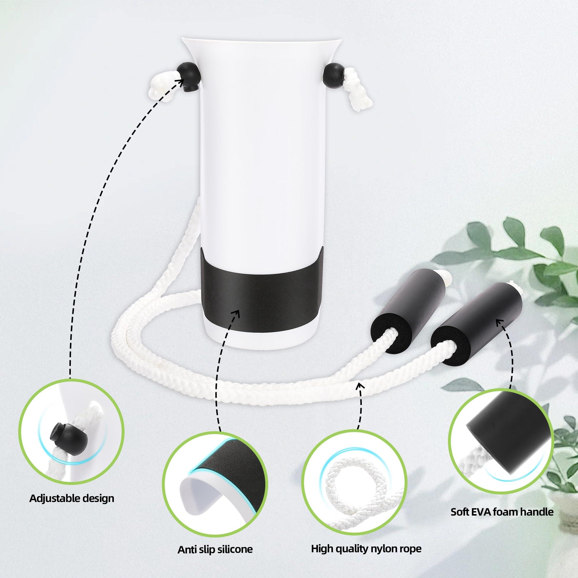 JFMkaer Sock Aid Device for Seniors, Easy On Easy Off Device for Putting On Socks and Removing Socks Or Stockings, Sock Assistant Device No Bending, Sock Puller Aid for Men and Women with Limited Mobility