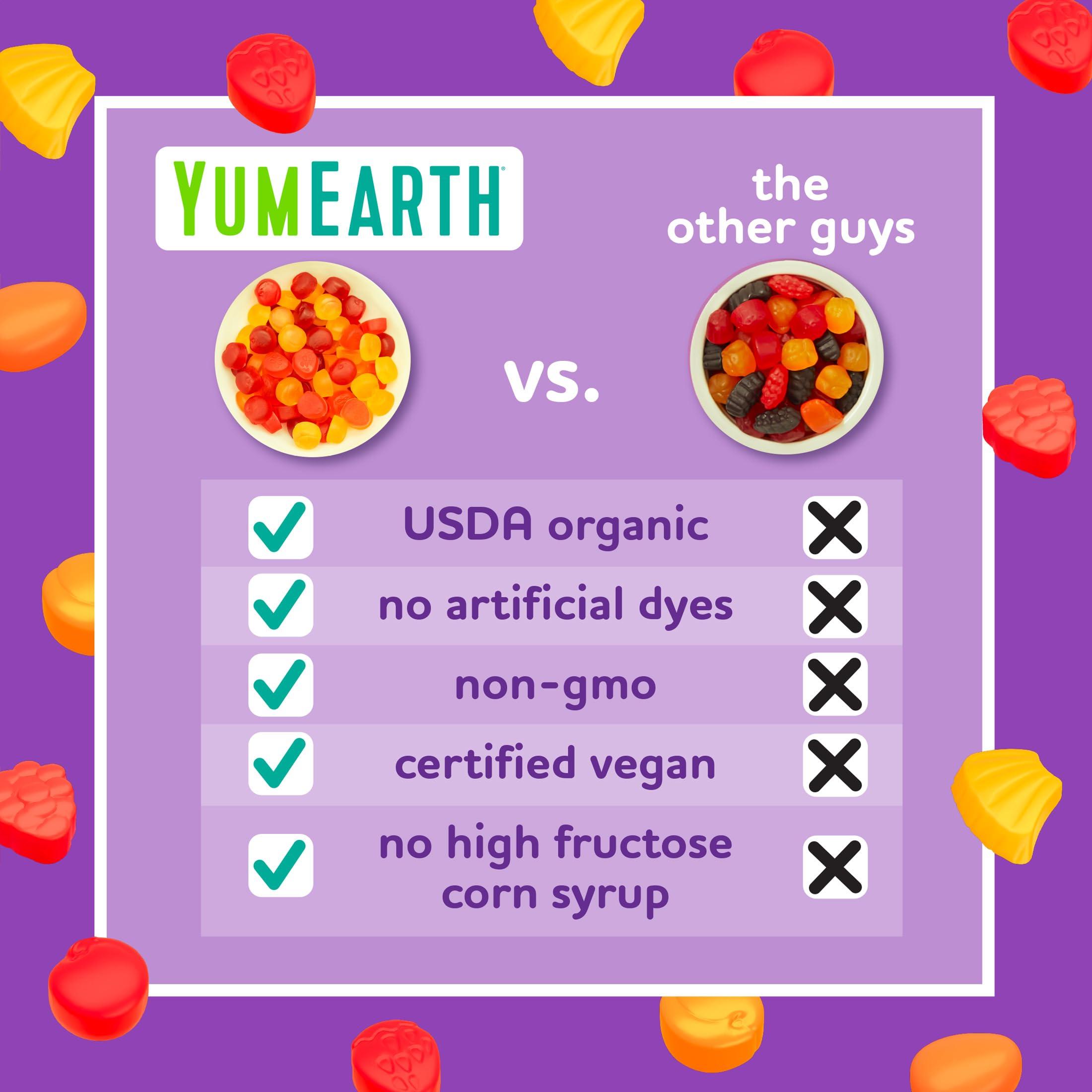 YumEarth YumEarth Organic Fruit Snacks Box, 0.7 Ounce (Pack of 10)