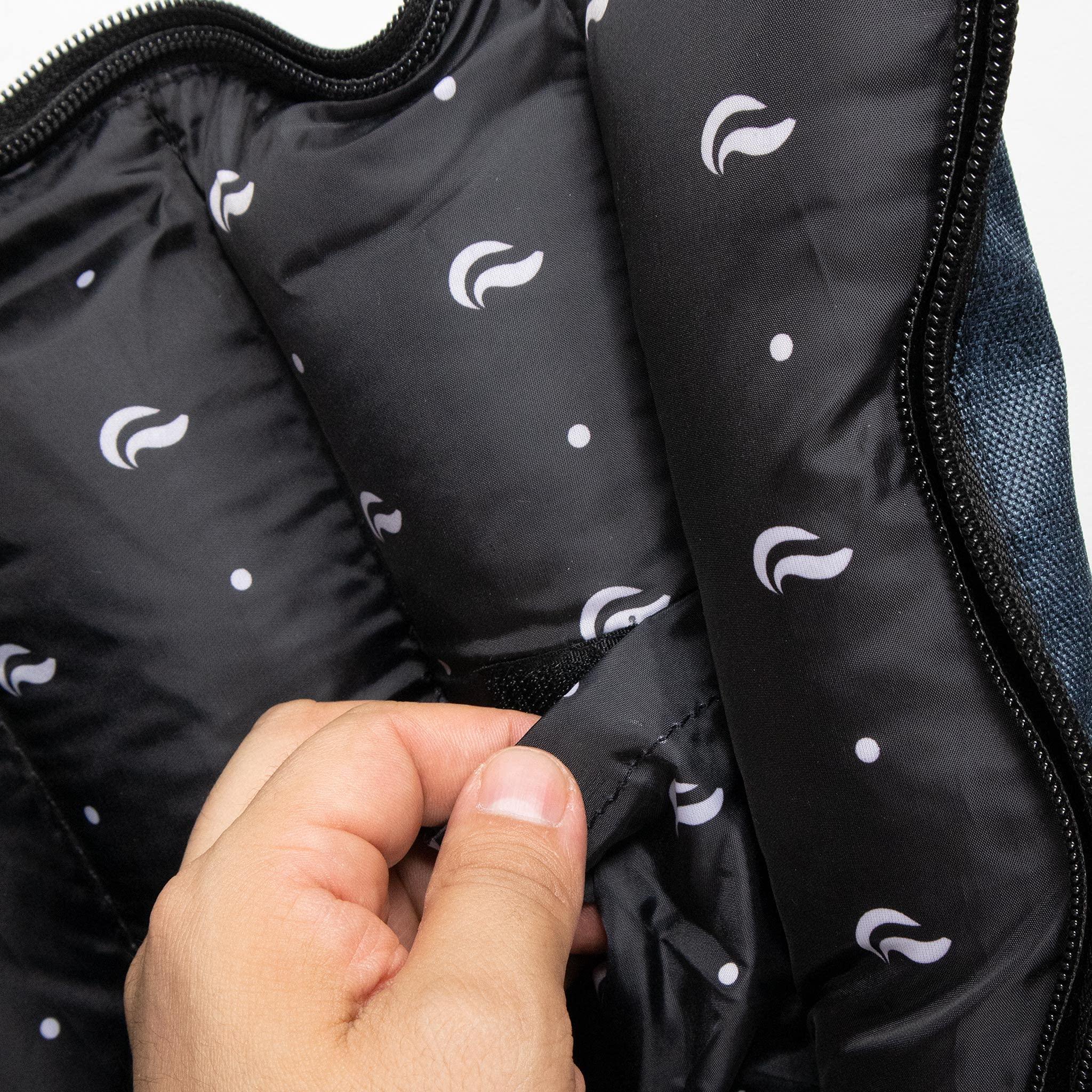 Skunk Skunk Tube Bag Smell Proof Glass Protection Case 14" (Denim Navy)