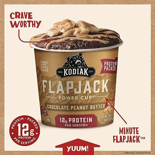 Kodiak Cakes Kodiak Cakes Pancake On the Go, Chocolate Peanut Butter, 2.5 Ounce (Pack of 12)